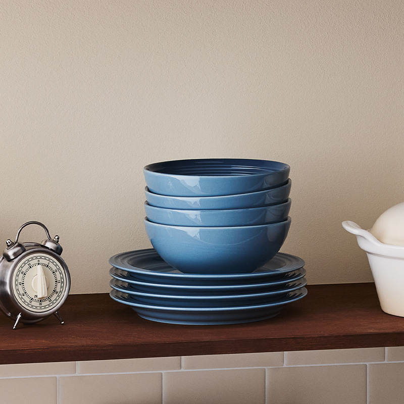 Bols &agrave; c&eacute;r&eacute;ales classiques (ensemble de quatre)